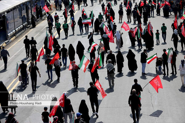 مراسم تشییع پیکر مطهر رهبر شهید انقلاب / 4 