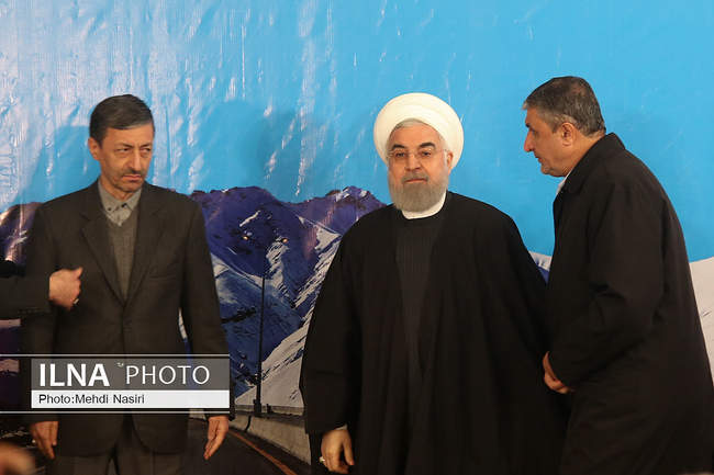 افتتاح منطقه یک آزادراه تهران- شمال با حضور رئیس جمهور