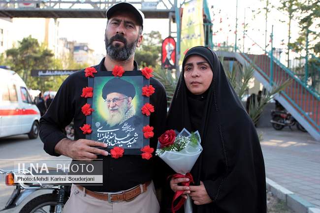  دومین روز مراسم وداع با رهبر شهید انقلاب در مصلای تهران/ 9