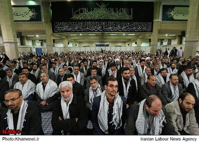 دیدار مجمع عالی بسیج مستضعفین با رهبر انقلاب