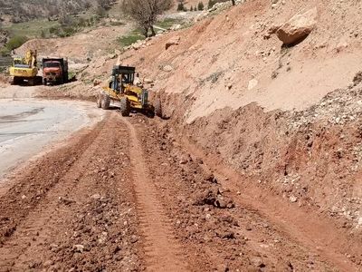 ایمن سازی محور روستایی نوترکی - آبسرده در شهرستان اردل