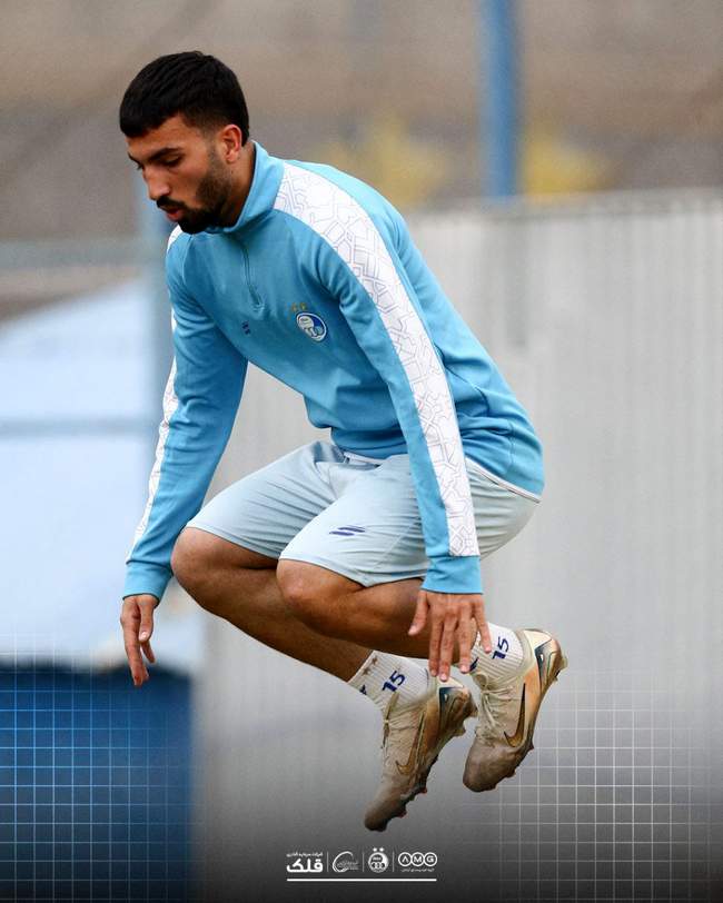 تصاویری از تمرین امروز تیم استقلال 