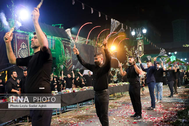  گلریزان حضرت قاسم(ع) در شب ششم محرم