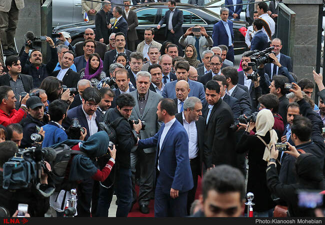 The Louvre at Tehran opens in presence of French FM