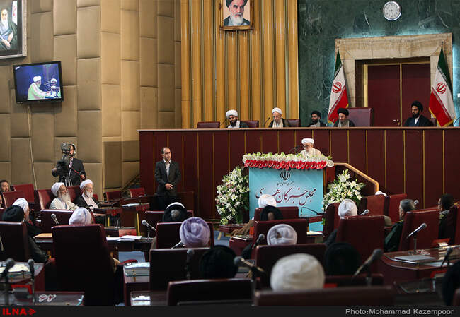 مراسم افتتاح پنجمین دوره مجلس خبرگان رهبری