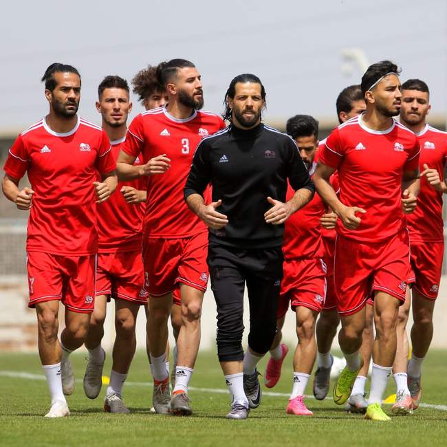 گزارش تصویری: آخرین جلسه تمرینی تراکتور پیش از سفر به امارات