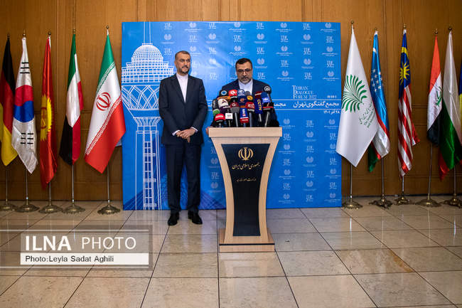 سومین نشست گفتگوی تهران با حضور وزیر خارجه