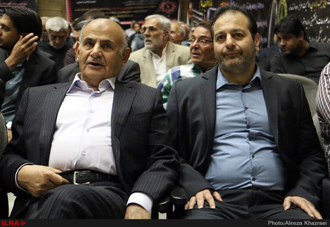 مراسم ترحیم برادر عبدالله جاسبی رئیس اسبق دانشگاه آزاد اسلامی