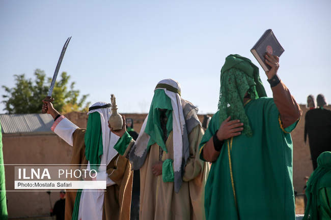 مجلس  تعزیه شهادت امام حسین در شهر کیان