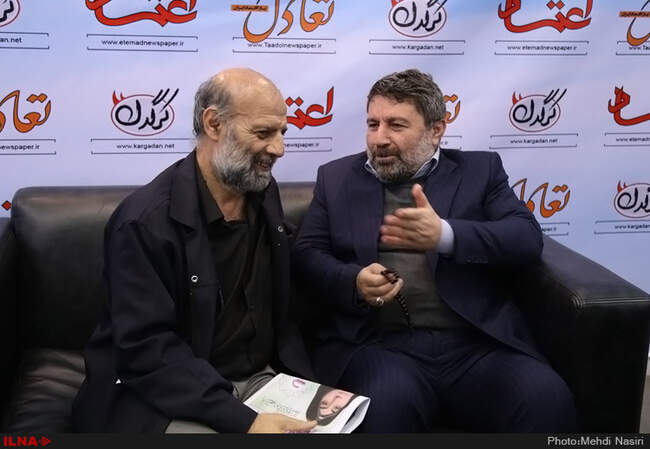 بازدید علیرضا محجوب رئیس فراکسیون کارگری مجلس ازنمایشگاه مطبوعات و خبرگزاری‌ها 