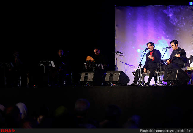 کنسرت شهرام و حافظ ناظری در برج میلاد 