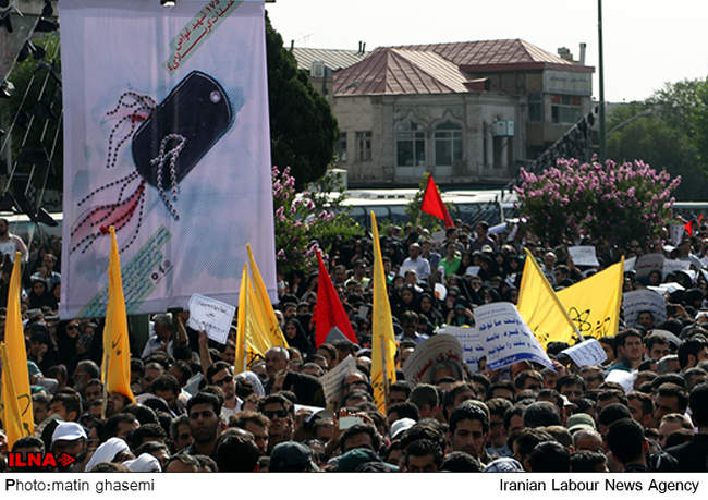 مراسم تشییع پیکر پاک شهدای غواص-2