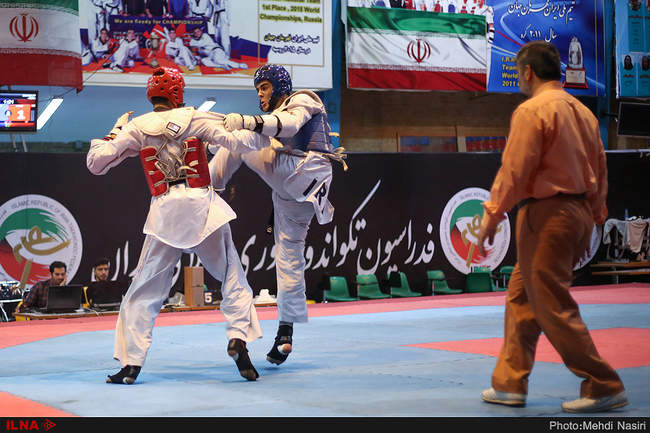 مسابقات انتخابی درون اردویی تیم ملی تکواندو مردان
