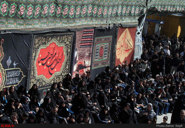 مراسم عاشورای حسینی در میدان امام حسین(ع)