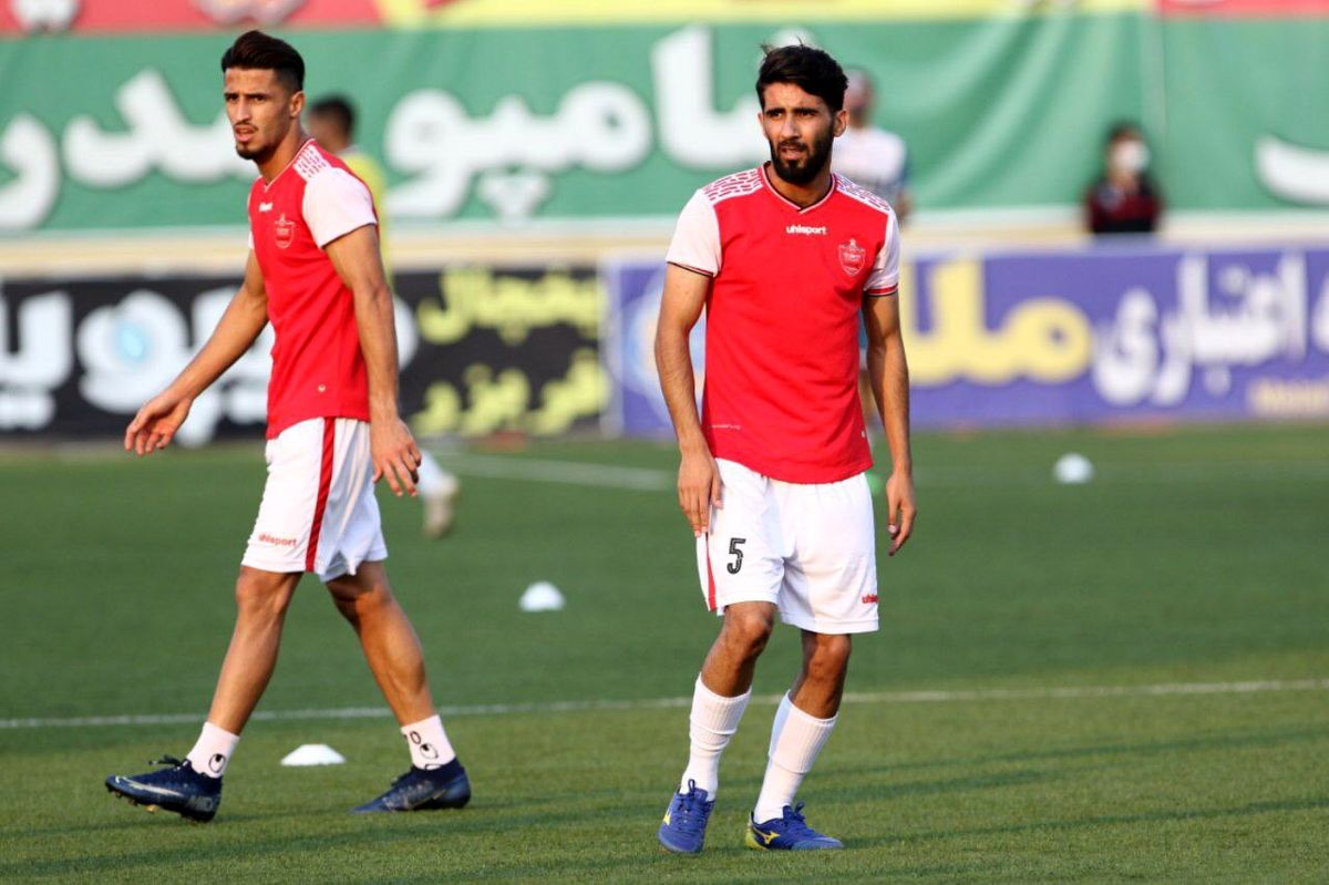 تصاویری از گرم کردن پرسپولیسی‌ها 
