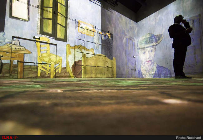 نمایشگاه دیجیتالی آثار ونسان ون‌ گوگ در پاریس