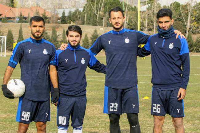 گزارش تصویری تمرینات آماده سازی استقلال پیش از صنعت نفت