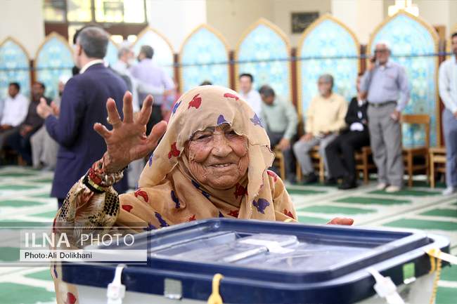 انتخابات پرشور مردم بندرعباس در چهاردهمین انتخابات ریاست جمهوری