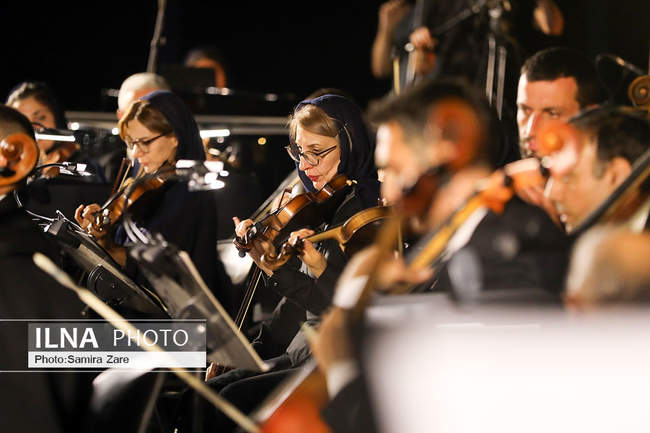 ارکستر سمفونیک فیلارمونیک ارمنستان در تخت جمشید