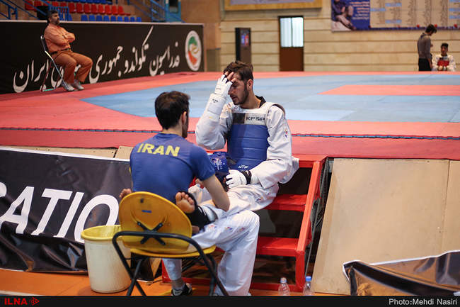 مسابقات انتخابی درون اردویی تیم ملی تکواندو مردان