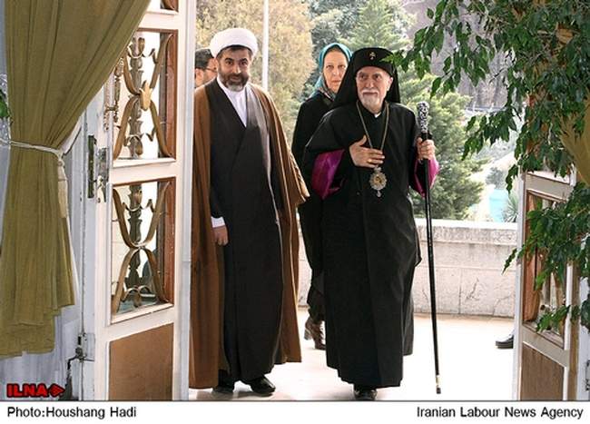 دیدار رییس قوه قضاییه ایران با پاتریارک ارامنه جهان