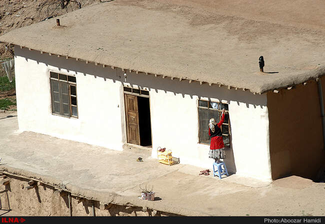 آیین خانه تکانی در روستای عمارلو رودبار گیلان