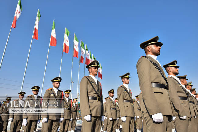 مراسم رژه نیروهای مسلح در تهران	
