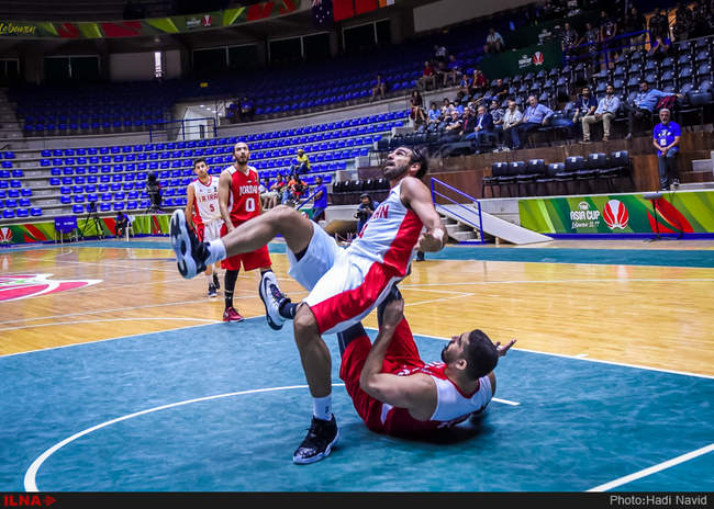 رقابتهای بسکتبال جام آسیا ۲۰۱۷ / ایران - اردن