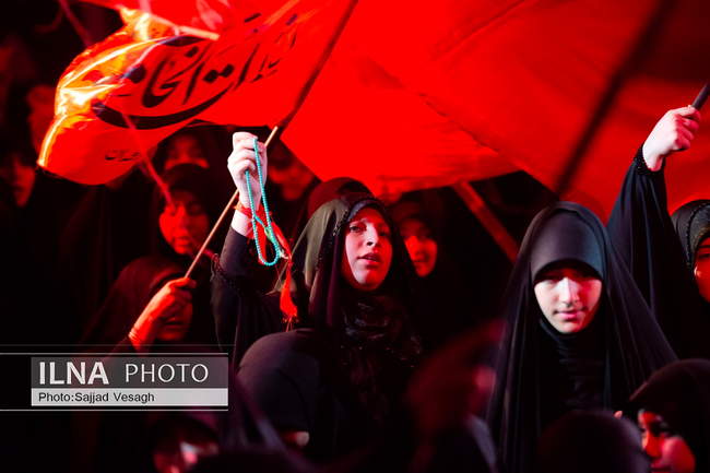 مراسم عزاداری بنات الحسین (ع) در همدان