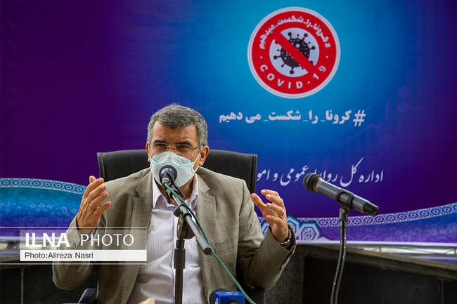 گزارش تصویری نشست ستاد کرونای استان قزوین با حضور ایرج حریرچی 