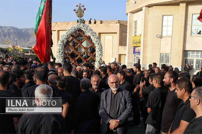 مراسم کهن نخل گردانی تفرش در عصر عاشورا