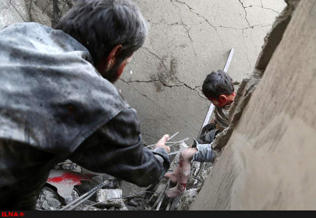 کودکان سوری در حصار جنگ