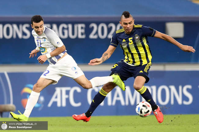 گزارش تصویری نیمه اول دیدار استقلال - پاختاکور ازبکستان