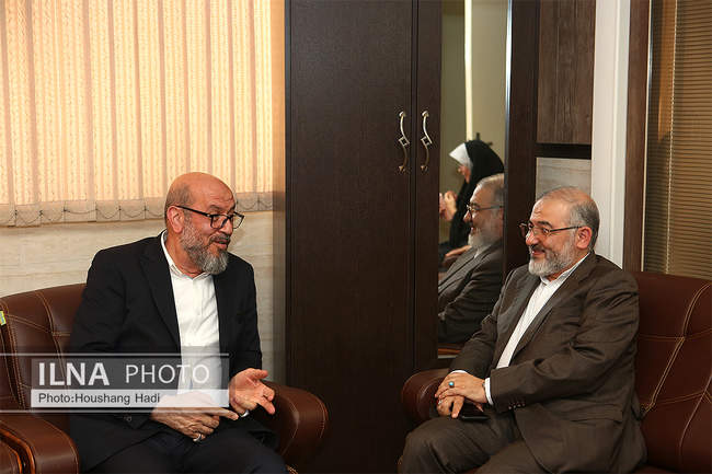 حضور علیرضا محجوب  و حسین دهقان در خبرگزاری ایلنا
