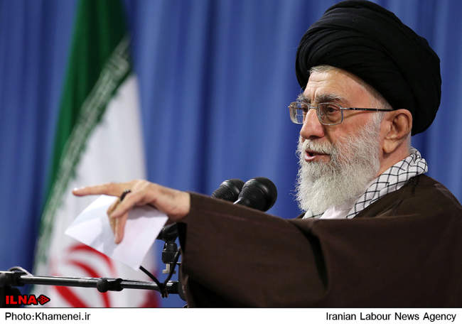 دیدار رهبر انقلاب با فعالان محیط زیست