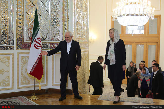 Zarif meets Dutch counterpart in Tehran