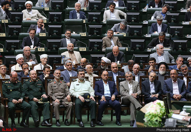 حواشی مراسم تحلیف دوازدهمین دوره ریاست جمهوری به روایت تصویر
