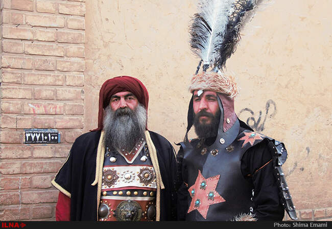 ورود نمادین کاروان اسرای کربلا به شام