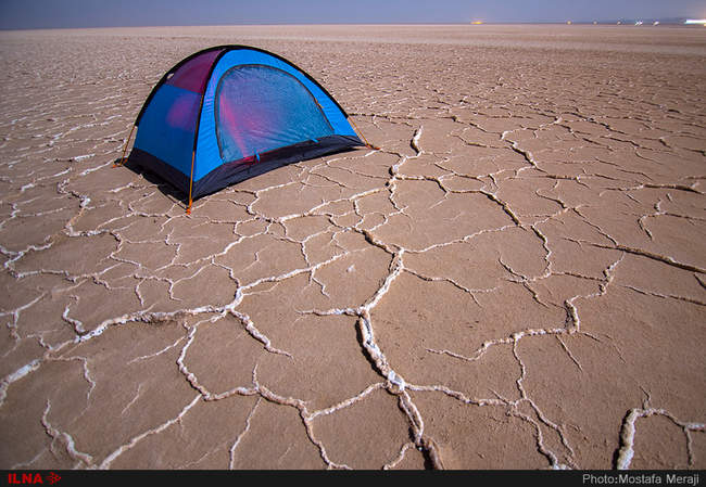 دریاچه نمک حوض سلطان قم