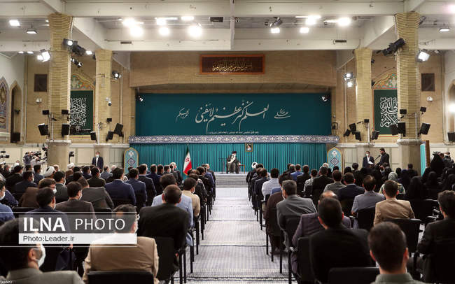 دیدار نخبگان و استعدادهای برتر تحصیلی با رهبر انقلاب