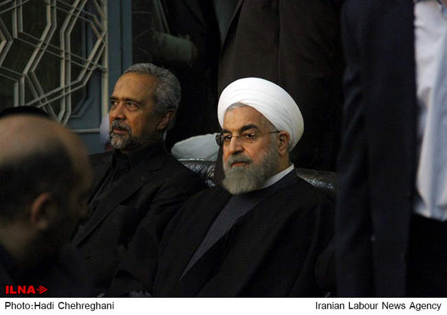 مراسم ترحیم والده رئیس جمهور در قم