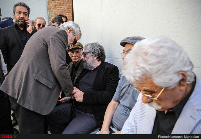 مراسم تشییع پیکر ناصر ملک مطیعی