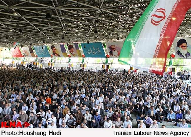 سخنرانی علی ربیعی در نماز جمعه به مناسبت اولین روز از هفته کارگر