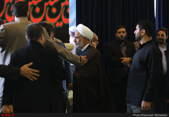 مراسم ترحیم پدر سردار سلیمانی
