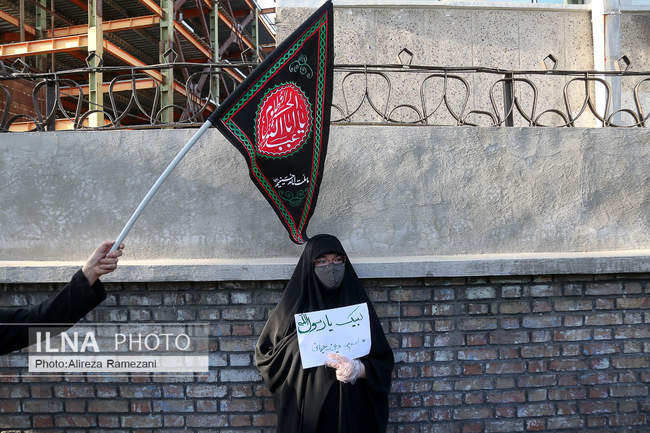 تجمع اعتراض آمیز اقشار مختلف مردم تهران در پی اهانت به پیامبر اعظم (ص)