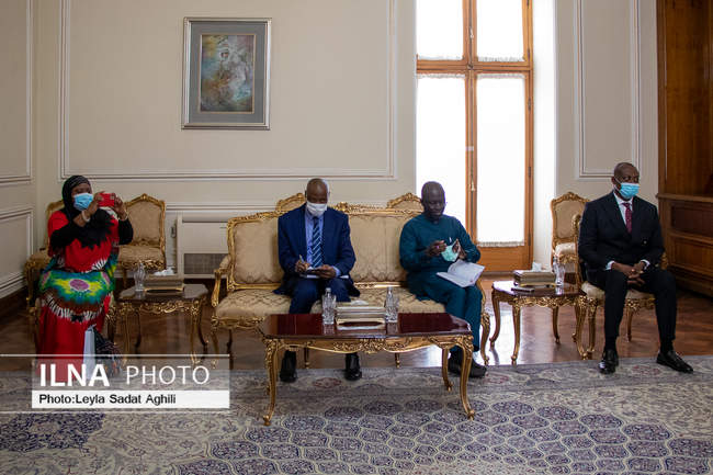 دیدار وزیر فرهنگ و گردشگری غنا با وزیر امور خارجه