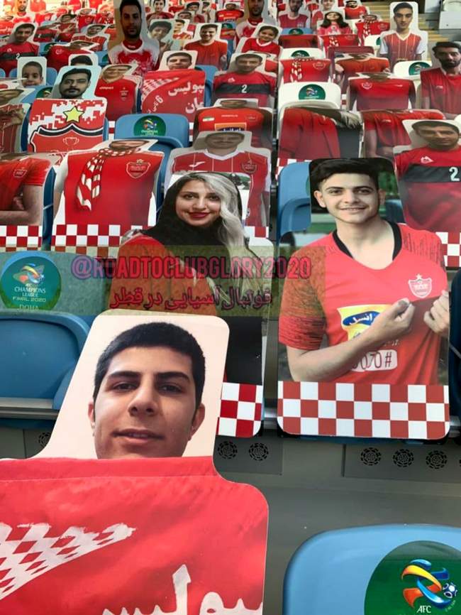 گزارش تصویری: حضور پرشور هواداران پرسپولیس در قطر