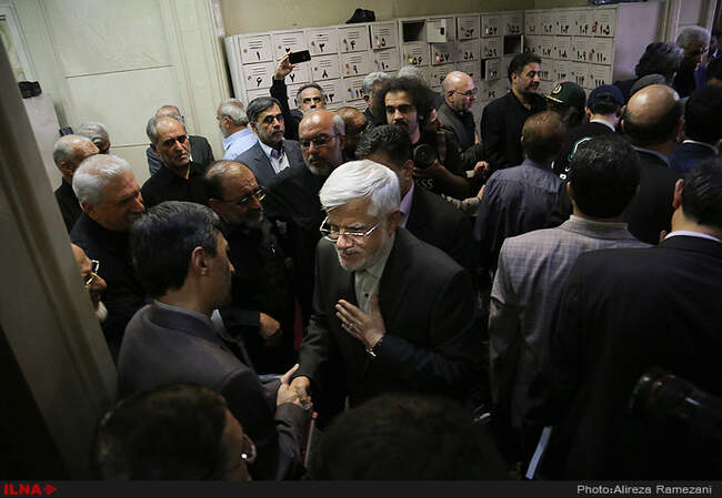 مراسم ترحیم حاج سید رضا نیری 