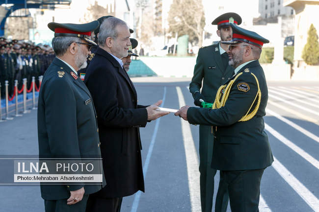مراسم دانش آموختگی دانشگاه علوم انتظامی