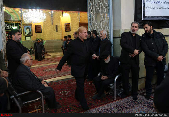 مراسم بزرگداشت مرحوم غضنفر رکن آبادی در مسجداعظم قم